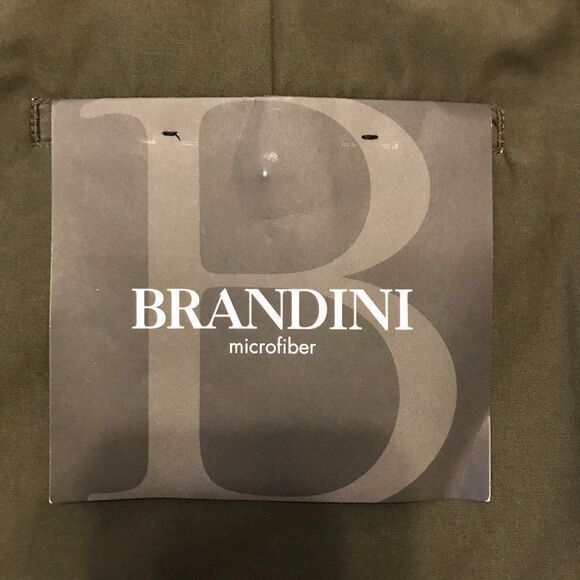 Brandini green‎ microfiber shorts waist 40 nwt - Picture 4 of 6